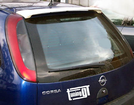 Opel Corsa C Bagāžnieka Durvju Spoileris, OPEL CORSA C, OPEL, Shop
