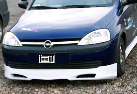 WS front bumper spoiler for Opel Corsa C 